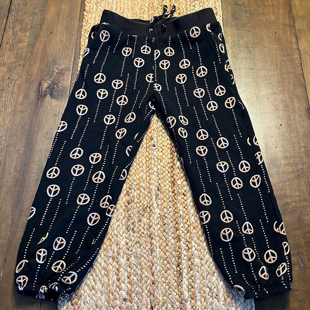 Peace Sign Sweat Pants